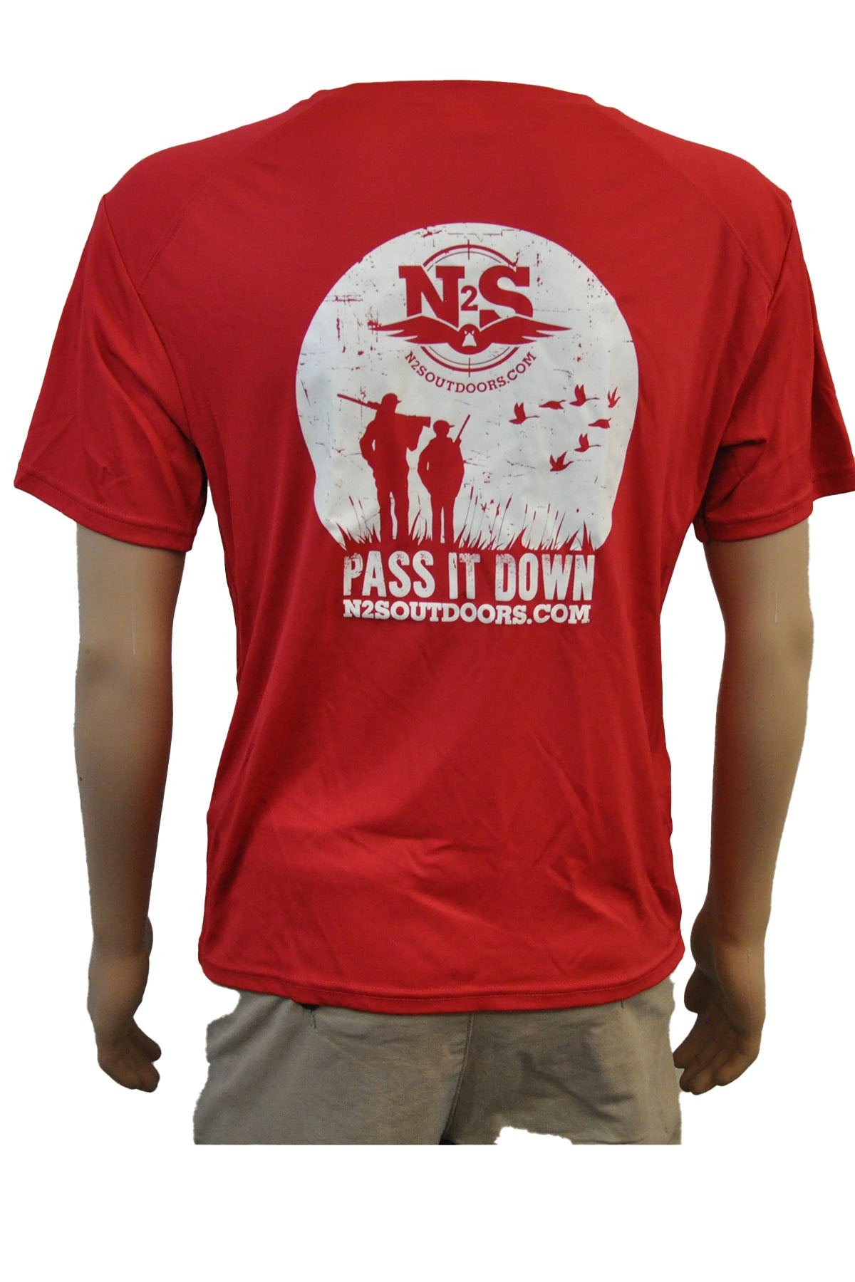 PASS IT DOWN Short sleeve performance t-shirt