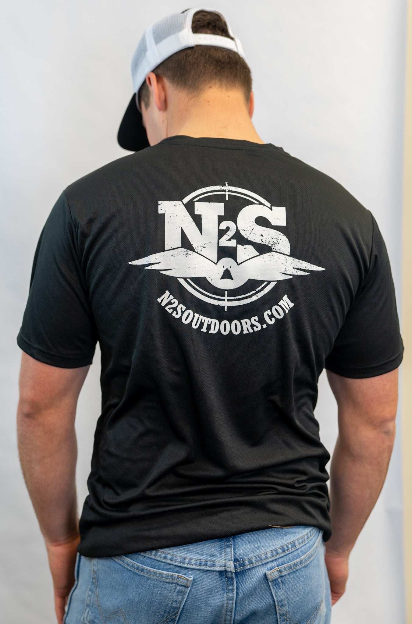 N2S Black Performance T shirt