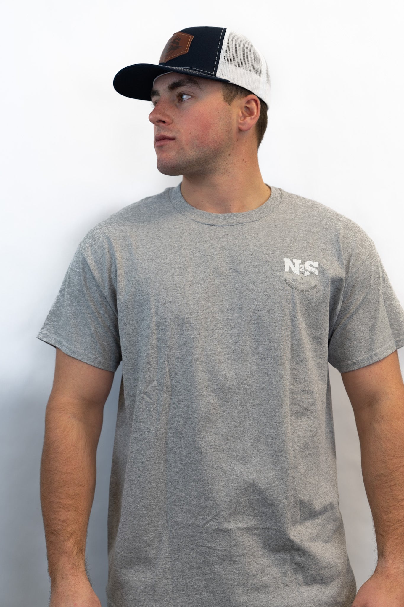 N2S Angry Duck American Flag SS Tee