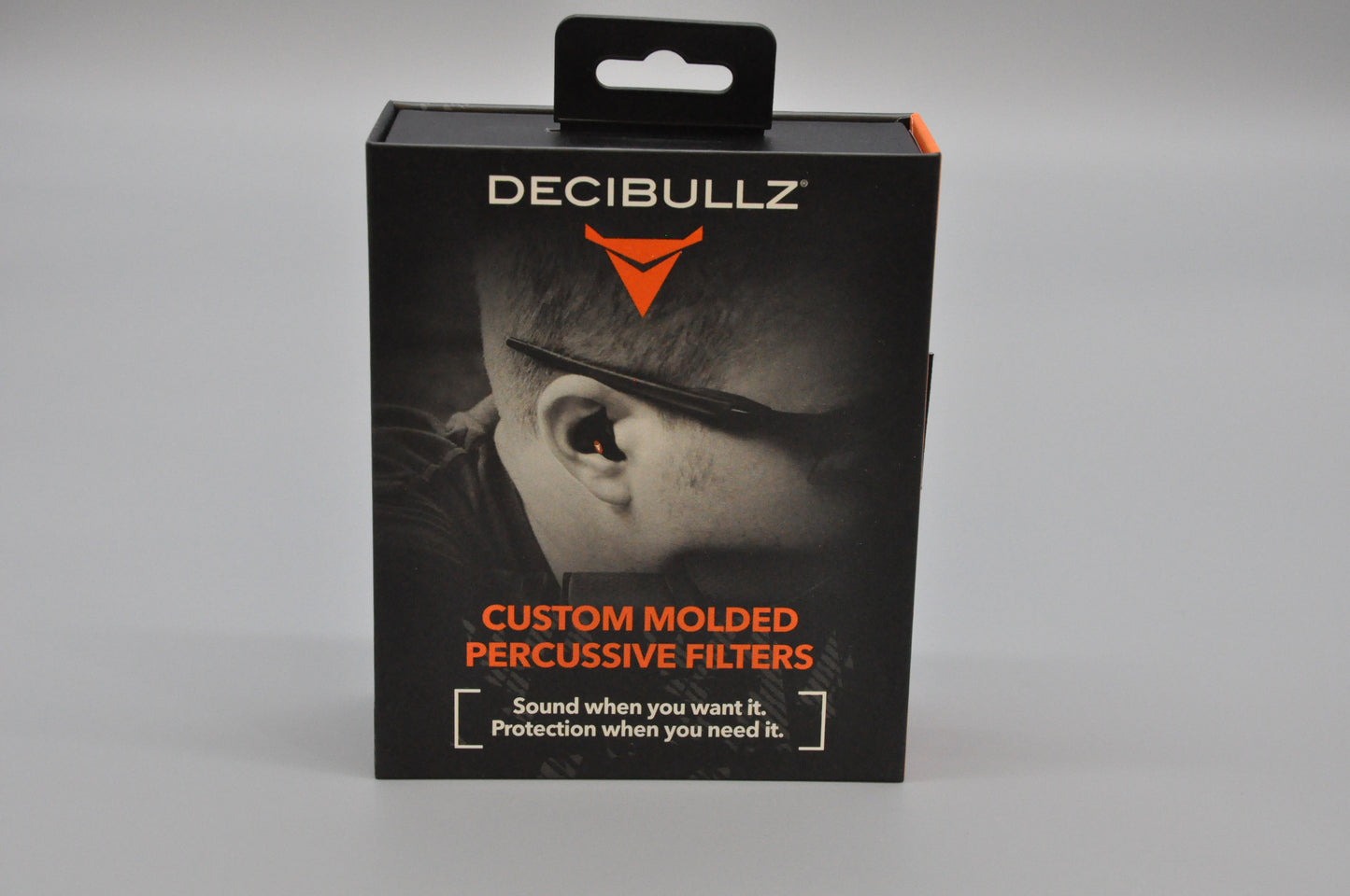 Custom molded percusssive Shooting Filter