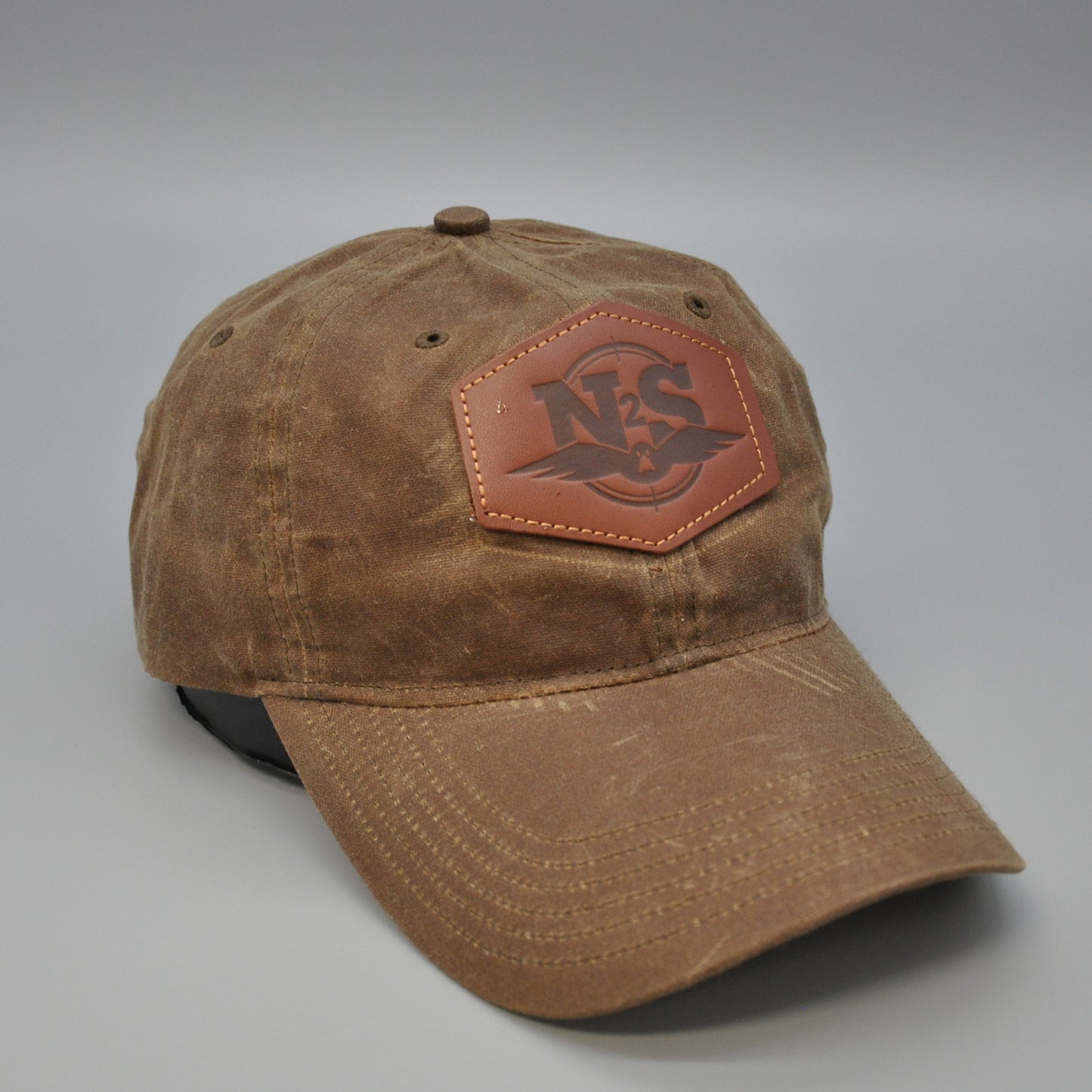 Richardson 435 N2S's Angry Duck Signature Logo Leather Patch
