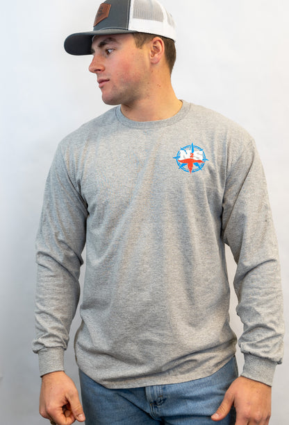 N2S Patriotic Logo LS Tee