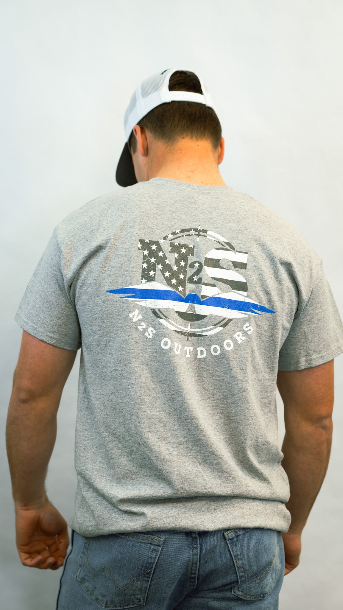 N2S Thin Blue Line Short Sleeve T Shirt