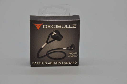 Decibullz with lanyard