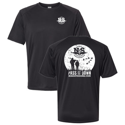 PASS IT DOWN Short Sleeve performance t-shirt