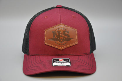 Richardson 112 Garnet and Black N2S hat