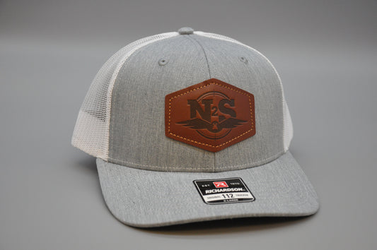 N2S Angry Duck Leather Patch XL Richardson 112 Trucker Cap
