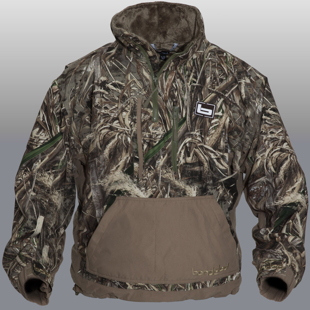 CHESAPEAKE 1/4 zip pull over BANDED