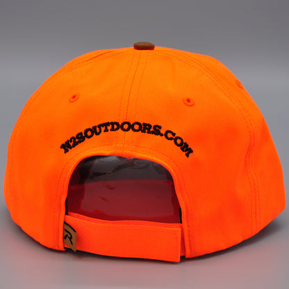 N2S Pass It Down Hat RIcahrdson 884 Orange Duck Cloth hat